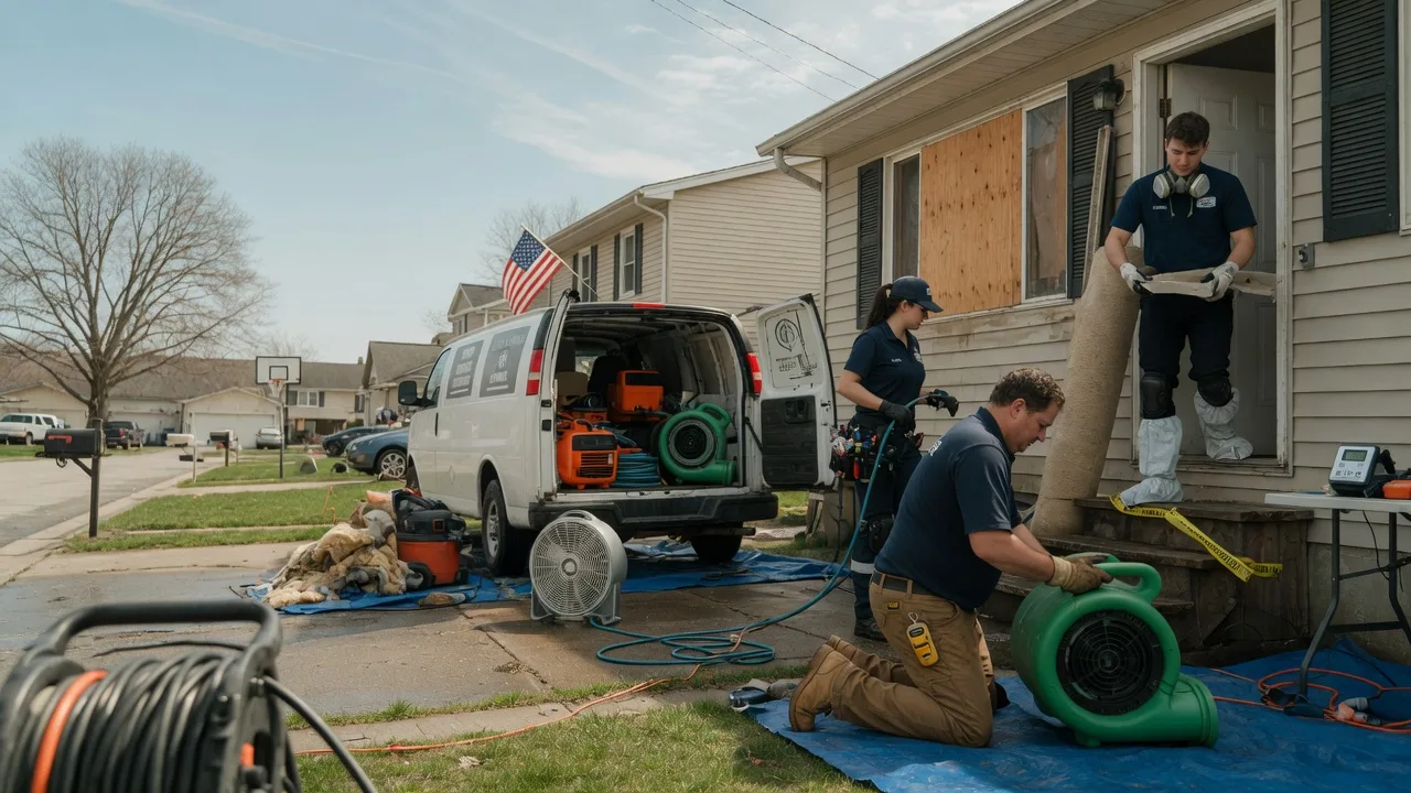 Water Damage Restoration in Shirley, IN near me